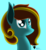 Size: 2949x3190 | Tagged: safe, artist:daszkin, oc, oc only, oc:ilovekimpossiblealot, pony, bust, fanart, high res, simple background, solo, vector