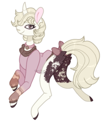 Size: 923x1100 | Tagged: safe, artist:wishing-well-artist, oc, oc only, oc:bookmark, pony, unicorn, bow, clothes, female, mare, simple background, solo, sweater, tail bow, transparent background