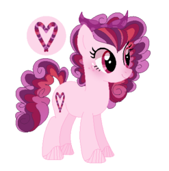 Size: 429x434 | Tagged: safe, artist:6-fingers-lover, oc, oc only, oc:sugar cane, earth pony, pony, female, magical lesbian spawn, mare, offspring, parent:pinkie pie, parent:sugar belle, parents:sugarpie, simple background, solo, transparent background