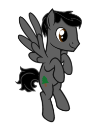Size: 798x1001 | Tagged: safe, artist:fireblade804, oc, oc only, oc:forest flowstone, pegasus, pony, base used, flying, male, request, simple background, smiling, solo, stallion, transparent background