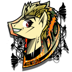 Size: 3000x3000 | Tagged: dead source, safe, artist:alexdiamondskye, pony, dio brando, high res, jojo's bizarre adventure, ponified, simple background, transparent background