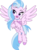 Size: 5018x6786 | Tagged: safe, artist:jhayarr23, silverstream, classical hippogriff, hippogriff, g4, school daze, absurd resolution, crossed arms, female, raised eyebrow, simple background, solo, transparent background, vector