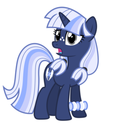 Size: 5866x6393 | Tagged: safe, artist:estories, oc, oc only, oc:silverlay, original species, pony, umbra pony, unicorn, g4, absurd resolution, female, mare, simple background, solo, transparent background, vector