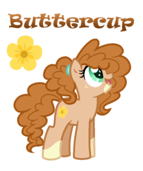 Size: 625x747 | Tagged: safe, artist:hazardous-andy, oc, oc only, oc:buttercup, earth pony, pony, base used, coat markings, female, filly, freckles, offspring, parent:applejack, parent:trouble shoes, parents:troublejack, simple background, solo, transparent background