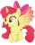 Size: 5497x7092 | Tagged: safe, artist:joemasterpencil, apple bloom, alicorn, pony, g4, absurd resolution, adorabloom, alicornified, bloomicorn, cute, female, filly, movie accurate, race swap, simple background, solo, transparent background, vector, xk-class end-of-the-world scenario