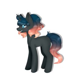 Size: 2500x2500 | Tagged: safe, artist:itsderix, oc, oc only, pony, unicorn, female, high res, mare, simple background, solo, transparent background