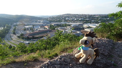Size: 5184x2920 | Tagged: safe, doctor whooves, time turner, g4, city, cityscape, czech republic, irl, photo, ponies around the world