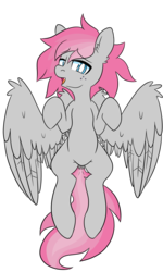Size: 1844x3080 | Tagged: safe, artist:niggerdrawfag, oc, oc only, oc:cute wing, pony, commission, simple background, solo, transparent background