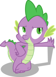 Size: 3624x5000 | Tagged: safe, artist:dashiesparkle, spike, dragon, g4, the break up breakdown, .svg available, male, simple background, solo, transparent background, vector
