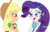Size: 705x450 | Tagged: safe, edit, edited screencap, editor:ponyfan228, screencap, applejack, rarity, equestria girls, equestria girls specials, g4, my little pony equestria girls: better together, my little pony equestria girls: rollercoaster of friendship, background removed, blushing, cropped, discovery family logo, female, geode of shielding, geode of super strength, lesbian, magical geodes, ship:rarijack, shipping, shipping fuel, simple background, transparent background