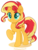 Size: 6692x8900 | Tagged: safe, artist:joemasterpencil, sunset shimmer, pony, unicorn, g4, absurd resolution, cute, female, mare, movie accurate, raised hoof, shimmerbetes, simple background, smiling, solo, transparent background