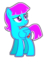 Size: 1528x1992 | Tagged: safe, artist:spectrumnightyt, oc, oc only, oc:star hearts, pegasus, pony, female, mare, simple background, solo, transparent background