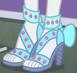 Size: 736x698 | Tagged: safe, screencap, rarity, equestria girls, equestria girls series, g4, rollercoaster of friendship, cropped, feet, foot focus, high heels, legs, open-toed shoes, pictures of legs, sandals, shoes