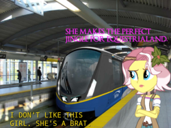 Size: 958x720 | Tagged: safe, vignette valencia, equestria girls, equestria girls series, g4, rollercoaster of friendship, canada, easter egg, equestria girls in real life, irl, photo, prologue, sound cameo, train, train station, vancouver, vancouver skytrain