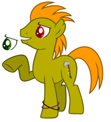 Size: 1024x1121 | Tagged: safe, artist:bloodlover2222, oc, oc only, oc:summer leaf, earth pony, pony, male, simple background, solo, stallion, transparent background