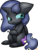 Size: 594x773 | Tagged: safe, artist:zutcha, nightmare moon, alicorn, pony, g4, crying, ethereal mane, female, filly, nightmare woon, simple background, solo, starry mane, transparent background, younger