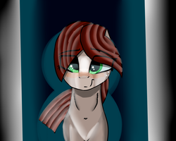 Size: 2500x2000 | Tagged: safe, artist:endelthepegasus, oc, oc only, oc:flappy smile, pegasus, pony, blushing, cute, female, high res, looking at you, solo