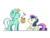 Size: 1800x1350 | Tagged: safe, artist:flutterluv, bon bon, lyra heartstrings, sweetie drops, earth pony, pony, unicorn, g4, adorabon, cute, eyes closed, female, glowing horn, happy, horn, lesbian, lyra and bon bon day, lyrabetes, lyre, magic, magic aura, mare, music, music notes, ship:lyrabon, shipping, simple background, singing, smiling, telekinesis, transparent background