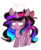 Size: 540x651 | Tagged: safe, artist:incapacitatedvixen, oc, oc only, oc:sugar tears, pegasus, pony, blank eyes, simple background, solo, white background, white eyes