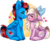 Size: 1989x1619 | Tagged: safe, artist:grapegrass, oc, oc only, oc:bay breeze, oc:swiftwing, pegasus, pony, boop, bow, couple, cute, duo, duo male and female, eyes closed, female, folded wings, hair bow, heart, male, mare, oc x oc, shipping, side view, simple background, sitting, smiling, stallion, straight, swiftbreeze, transparent background, wings