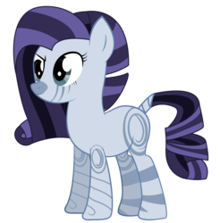 Size: 7171x7292 | Tagged: safe, artist:drarkusss0, oc, oc only, oc:opal callicarpa, hybrid, pony, zony, icey-verse, absurd resolution, commission, female, interspecies offspring, magical lesbian spawn, mare, offspring, parent:rarity, parent:zecora, parents:raricora, simple background, solo, transparent background, vector
