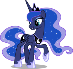 Size: 5000x4754 | Tagged: safe, artist:dashiesparkle, princess luna, alicorn, pony, g4, .svg available, absurd resolution, female, hoof shoes, simple background, solo, transparent background, vector