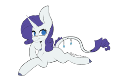 Size: 793x528 | Tagged: safe, artist:icicle-niceicle-1517, artist:umiimou, color edit, edit, rarity, classical unicorn, pony, unicorn, g4, bandaid, cloven hooves, collaboration, colored, female, horn, jewelry, leonine tail, mare, rarity is not amused, simple background, solo, transparent background, unamused, unshorn fetlocks