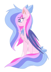 Size: 621x867 | Tagged: safe, artist:electricaldragon, oc, oc only, oc:lilith(crystalponyart7669), bat pony, pony, bow, female, hair bow, heart, mare, simple background, sitting, solo, transparent background