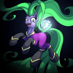 Size: 2000x2000 | Tagged: safe, artist:ohemo, mane-iac, earth pony, pony, g4, atg 2018, electro orb, female, high res, mare, newbie artist training grounds, orb, solo