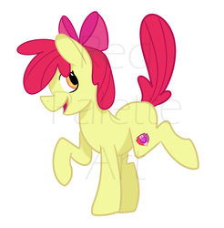 Size: 2136x2168 | Tagged: safe, artist:redpalette, apple bloom, earth pony, pony, g4, adorabloom, cute, high res