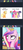 Size: 246x535 | Tagged: safe, applejack, fluttershy, pinkie pie, princess cadance, rainbow dash, twilight sparkle, derpibooru, g4, juxtaposition, meme, meta