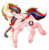 Size: 2515x2579 | Tagged: safe, artist:twinkepaint, oc, oc only, oc:huirou lazuli, pegasus, pony, colored wings, female, high res, mare, multicolored wings, necktie, simple background, solo, transparent background