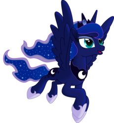 Size: 5645x6113 | Tagged: safe, artist:kopcap94, princess luna, alicorn, pony, g4, my little pony: the movie, .svg available, absurd resolution, cute, female, flying, hoof shoes, looking up, mare, simple background, solo, spread wings, transparent background, vector, wings