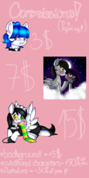 Size: 3000x6000 | Tagged: safe, artist:xcinnamon-twistx, advertisement, commission, commission info, commissions open, paypal