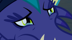 Size: 1179x663 | Tagged: safe, screencap, gaius, dragon, g4, the hearth's warming club, close-up, crying, dragon lord, frown, lidded eyes, male, sad, solo, teary eyes
