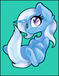 Size: 1024x1325 | Tagged: safe, artist:sakuwolf666, trixie, pony, unicorn, g4, female, solo, underhoof