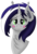 Size: 3128x4545 | Tagged: safe, artist:keksiarts, oc, oc only, oc:starlit nightcast, pony, unicorn, blushing, bust, chest fluff, clip studio paint, cute, digital art, ear fluff, female, fluffy, gift art, mare, portrait, simple background, solo, transparent background