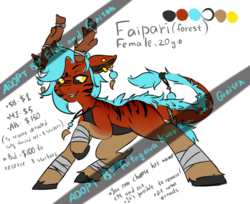 Size: 1280x1043 | Tagged: safe, artist:fkk, artist:greisen, oc, oc only, dracony, adoptable, auction, collaboration, colored sketch, female, leonine tail, mare, sketch, solo