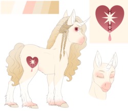 Size: 2873x2491 | Tagged: safe, artist:askbubblelee, oc, oc only, oc:cross stitch, pony, unicorn, female, high res, looking back, mare, reference sheet, simple background, solo, transparent background, unshorn fetlocks