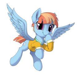 Size: 1272x1231 | Tagged: safe, artist:draconidsmxz, windy whistles, pegasus, pony, g4, parental glideance, clothes, cute, female, looking at you, mare, simple background, smiling, solo, transparent background, windybetes