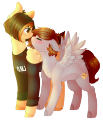 Size: 2071x2441 | Tagged: safe, artist:twinkepaint, oc, oc only, pegasus, pony, clothes, female, high res, mare, shirt, simple background, transparent background