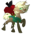 Size: 1476x1632 | Tagged: safe, artist:leanne264, oc, oc only, oc:rotting core, changepony, pony, magical lesbian spawn, offspring, parent:mean applejack, parent:queen chrysalis, parents:chrysajack, simple background, solo, transparent background