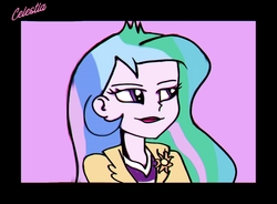 Size: 1180x868 | Tagged: safe, artist:westnightart, princess celestia, principal celestia, equestria girls, g4, female, solo, sun