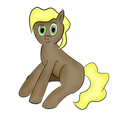Size: 1479x1425 | Tagged: safe, artist:luxqsd, oc, oc only, oc:perseus, earth pony, pony, daybreak island, dreamworks face, looking at you, male, simple background, sitting, solo, stallion, white background