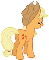 Size: 5785x7077 | Tagged: safe, artist:estories, applejack, earth pony, pony, g4, absurd resolution, female, simple background, solo, transparent background, vector