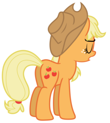 Size: 5956x6679 | Tagged: safe, artist:estories, applejack, earth pony, pony, g4, absurd resolution, female, simple background, solo, transparent background, vector