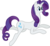 Size: 4792x4417 | Tagged: safe, artist:mfg637, rarity, pony, g4, .svg available, absurd resolution, female, lying, simple background, solo, svg, transparent background, vector, wat