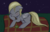 Size: 1399x890 | Tagged: safe, anonymous artist, derpibooru exclusive, derpy hooves, g4, blanket, cute, derpabetes, sleeping