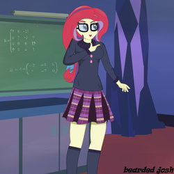 Size: 1024x1024 | Tagged: safe, artist:josue1992, moondancer, equestria girls, g4, comic, equestria girls-ified, female, solo