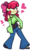 Size: 1024x1711 | Tagged: dead source, safe, artist:befishproductions, apple bloom, equestria girls, g4, clothes, female, heart, simple background, solo, transparent background